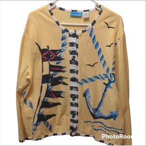 Really cute nautical sweater